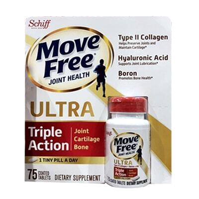 Viên uống bổ xương khớp Schiff Move Free Ultra Triple Action