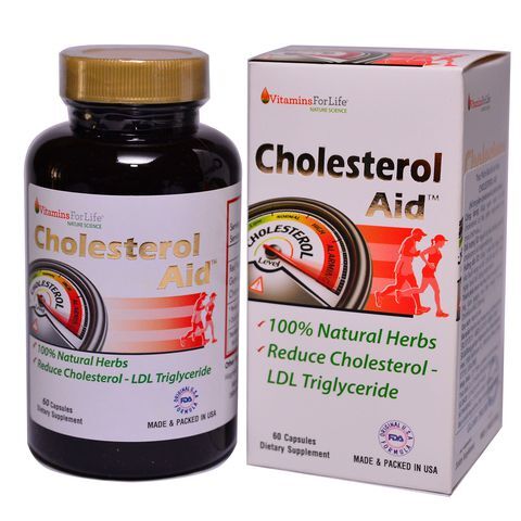 Viên uống Cholesterol Aid Vitamins For Life hộp 60 viên
