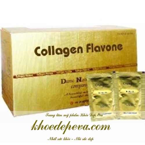 Viên uống chống lão hóa Collagen Flavone uống đẹp da