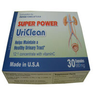 Viên uống đánh tan sỏi thận Super Power UriClean 680mg hộp 30 viên