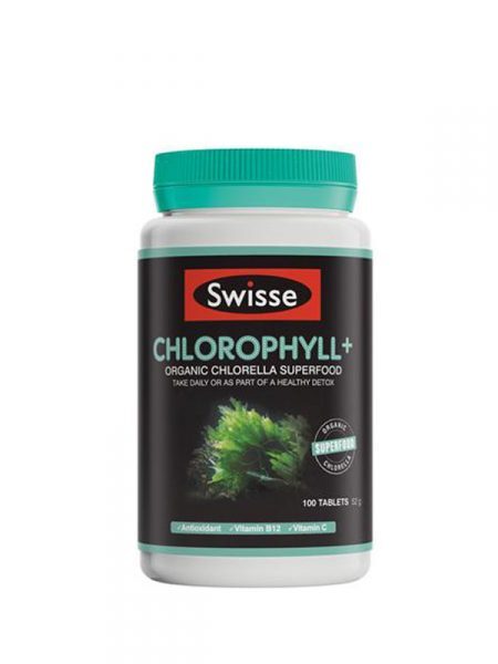 Viên uống diệp lục Swisse Chlorophyll+ 100 Tablets