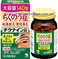 Viên uống điều trị viêm xoang mãn tính Chikunain của Nhật Bản 224 viên