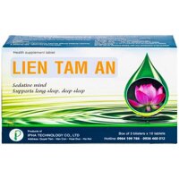 Viên Uống Dưỡng Tâm An Thần Liên Tâm An 30 Viên