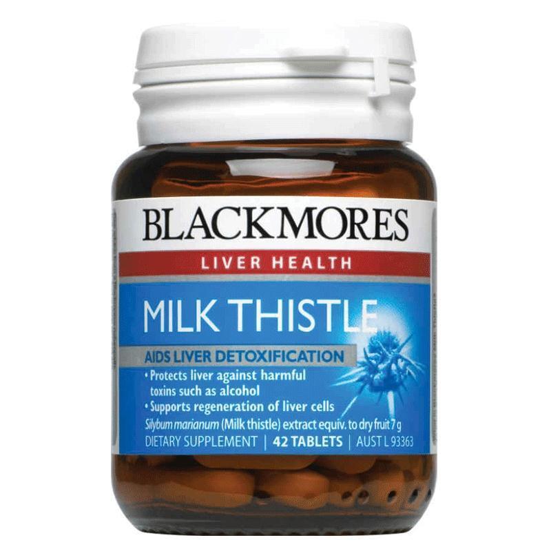 Viên uống giải độc gan Blackmores Milk Thistle 42 viên