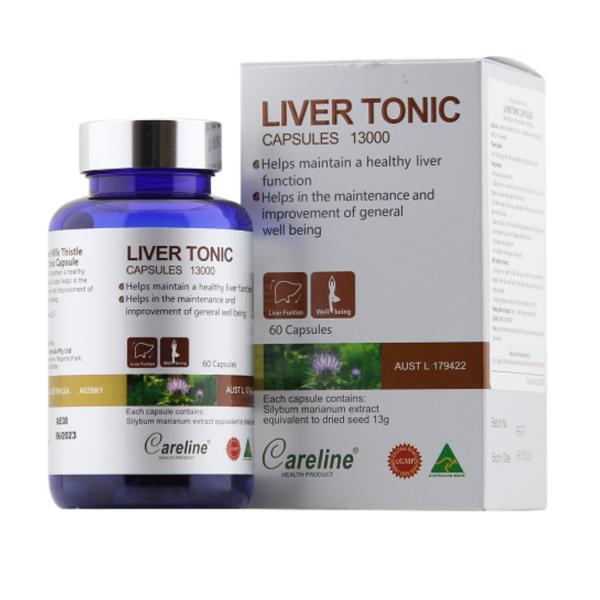 Viên uống giải độc gan Careline Liver Tonic 60 viên