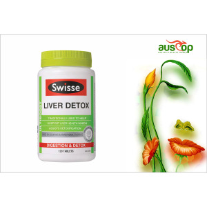 Viên uống giải độc gan Swisse Ultiboost Liver Detox 120 viên