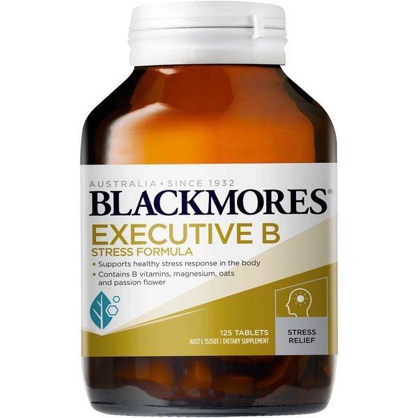 Viên uống giảm stress Blackmores Executive B Stress Formula 125 viên