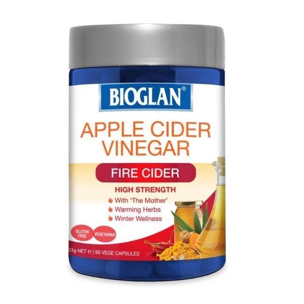 Viên uống giấm táo hỗn hợp Bioglan Apple Cider Vinegar Fire Cider 90 viên