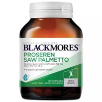 Viên uống hỗ trợ tiền liệt tuyến Blackmores Proseren Saw Palmetto 120 viên