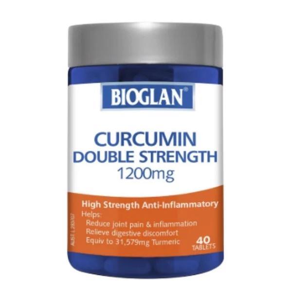 Viên uống hỗ trợ xương khớp Bioglan Curcumin Double Strength 1200mg