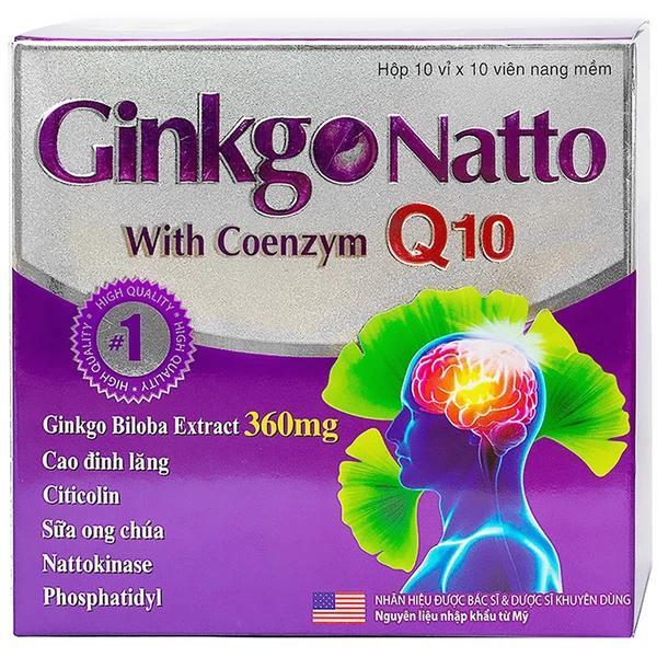 Viên Uống Hoạt Huyết Dưỡng Não Ginkgo Natto With Coenzym Q10