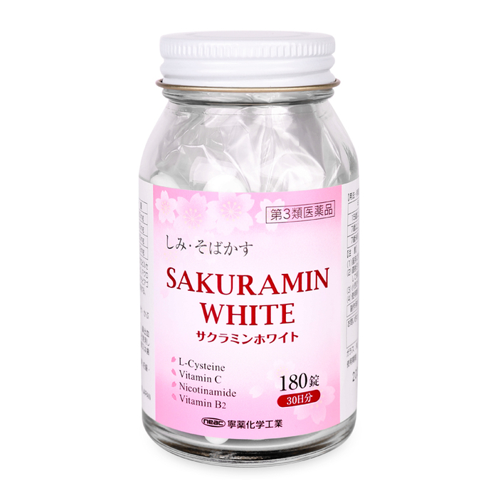 Viên uống Josephine Sakuramin White 180 viên - trị nám, trắng da