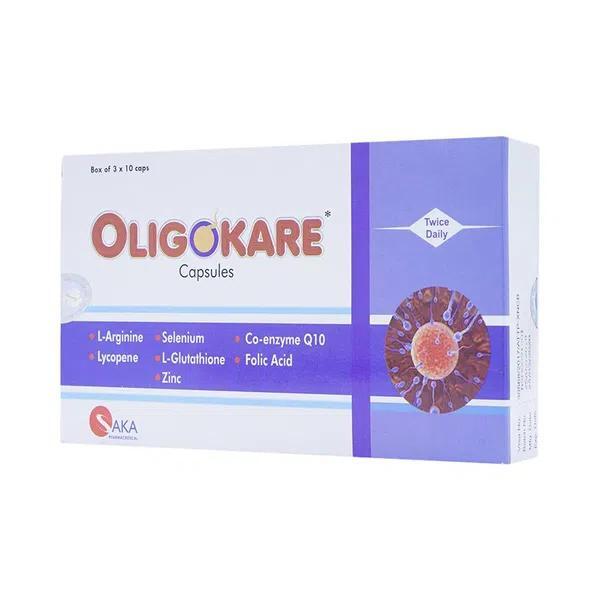 Viên uống nâng cao chất lượng tinh trùng Oligokare 30 viên