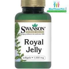Viên uống nâng cao sức đề kháng sữa ong chúa Swanson Royal Jelly 1000mg - 100 viên