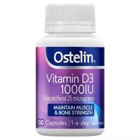 Viên uống Ostelin bổ sung Vitamin D3 1000IU 60 viên