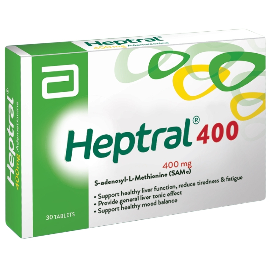 Viên Uống Tăng Cường Chức Năng Gan Heptral 400Mg Abbott 3X10
