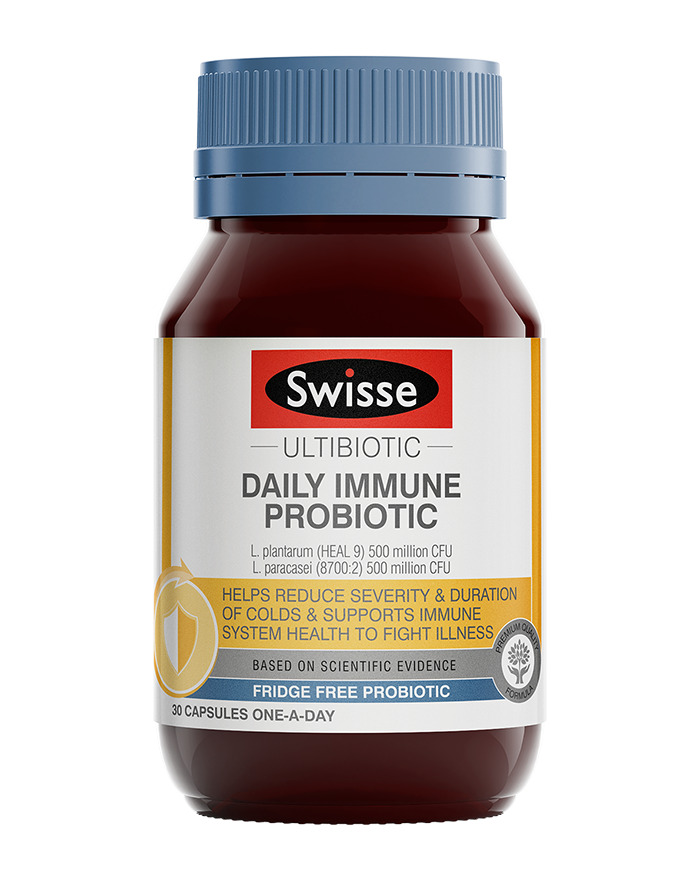 Viên uống tăng cường miễn dịch Swisse Ultibiotic Daily Immune Probiotic 30 viên