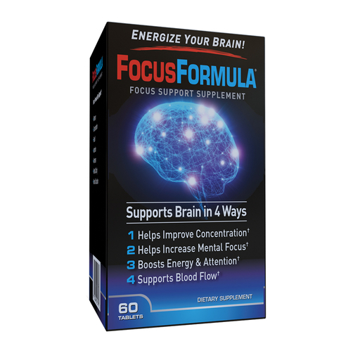 Viên uống tăng cường sức khỏe não bộ Focus Formula 60 viên