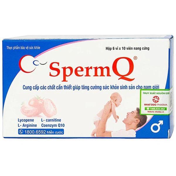 Viên uống tăng khả năng sinh sản ở nam giới Spermq Mediplantex 60 viên