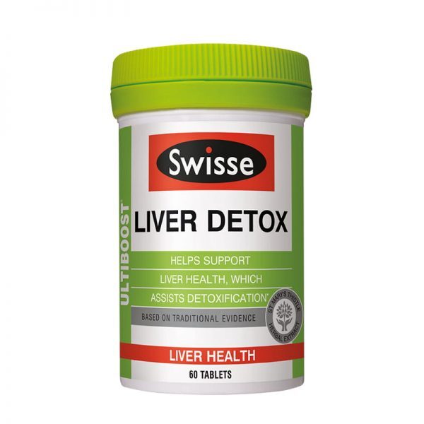 Viên uống thải độc gan Swisse Liver Detox 60 viên