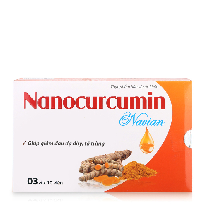 Viên uống tinh bột nghệ Nanocurcumin Navian 30 viên