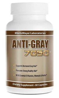 Viên uống trị tóc bạc sớm Anti Gray 7050 - 60 viên