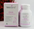 Viên uống bổ sung DHA cho bà bầu Bio Island for Pregnancy Úc hộp 60 viên