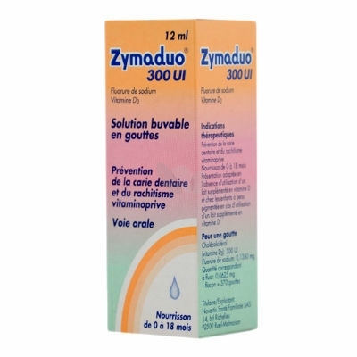 Vitamin chống còi xương Zymaduo 300ui 0m+ - 12ml