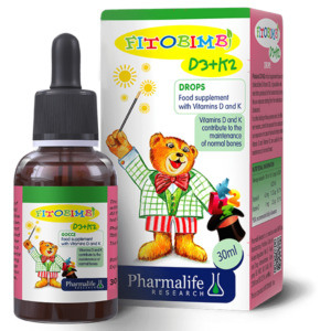 Vitamin D3 Fitobimbi D3+K2 - Hỗ trợ  trẻ hấp thu canxi, giúp xương, răng chắc khỏe