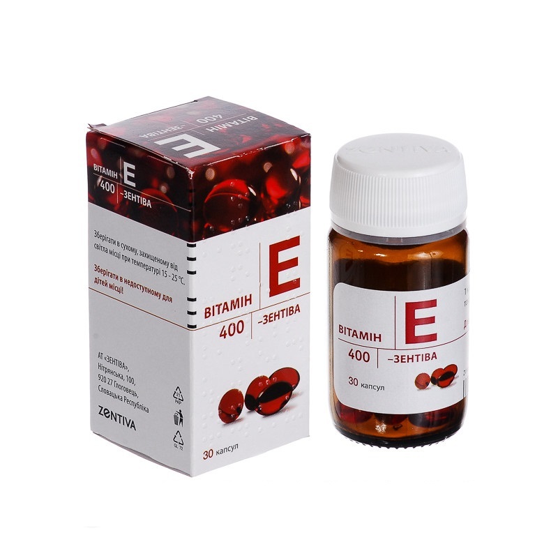 Vitamin E đẹp da ngừa lão hóa Zentiva 400