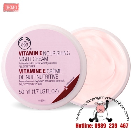 Vitamin E nourishing night Cream 50ml