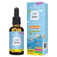Vitamin Natures Aid DHA drop - 50ml, từ 3 tháng tuổi