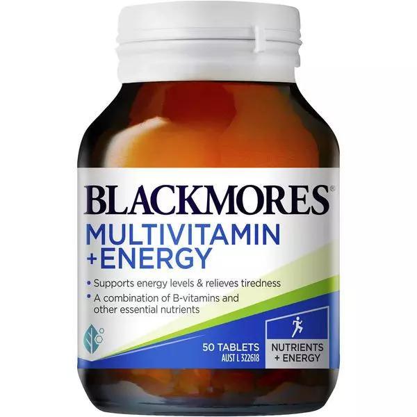 Vitamin tổng hợp Blackmores Multivitamin & Energy 50 viên