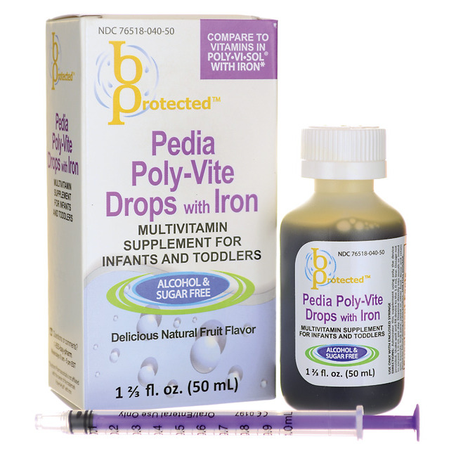 Vitamin tổng hợp cho trẻ biếng ăn, thiếu chất Pedia Poly-Vite Drops