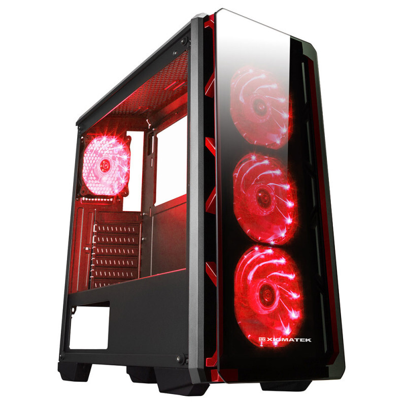 Vỏ máy tính - Case Xigmatek Astro Red Plus