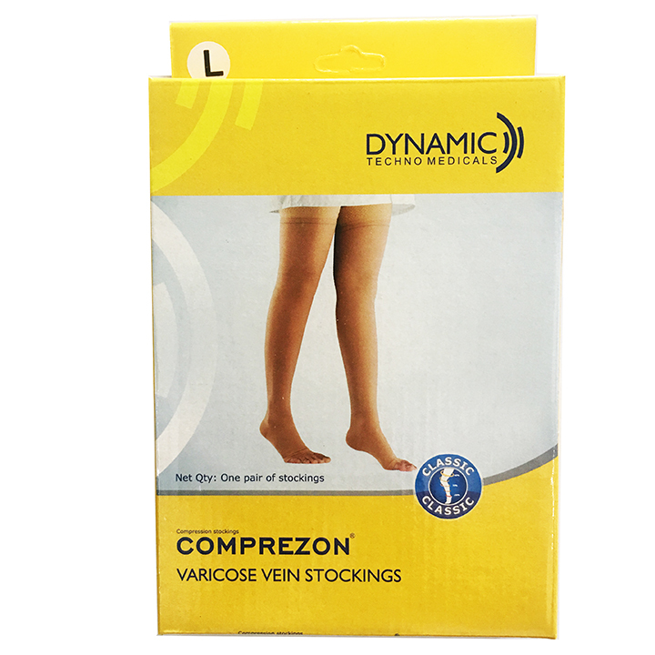 Vớ y khoa chống giãn tĩnh mạch Comprezon-AG (Tới bẹn)