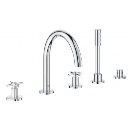 Vòi bồn tắm 5 lỗ Grohe Atrio 19923003