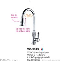 Vòi chậu nóng lạnh Euroto VL-9019