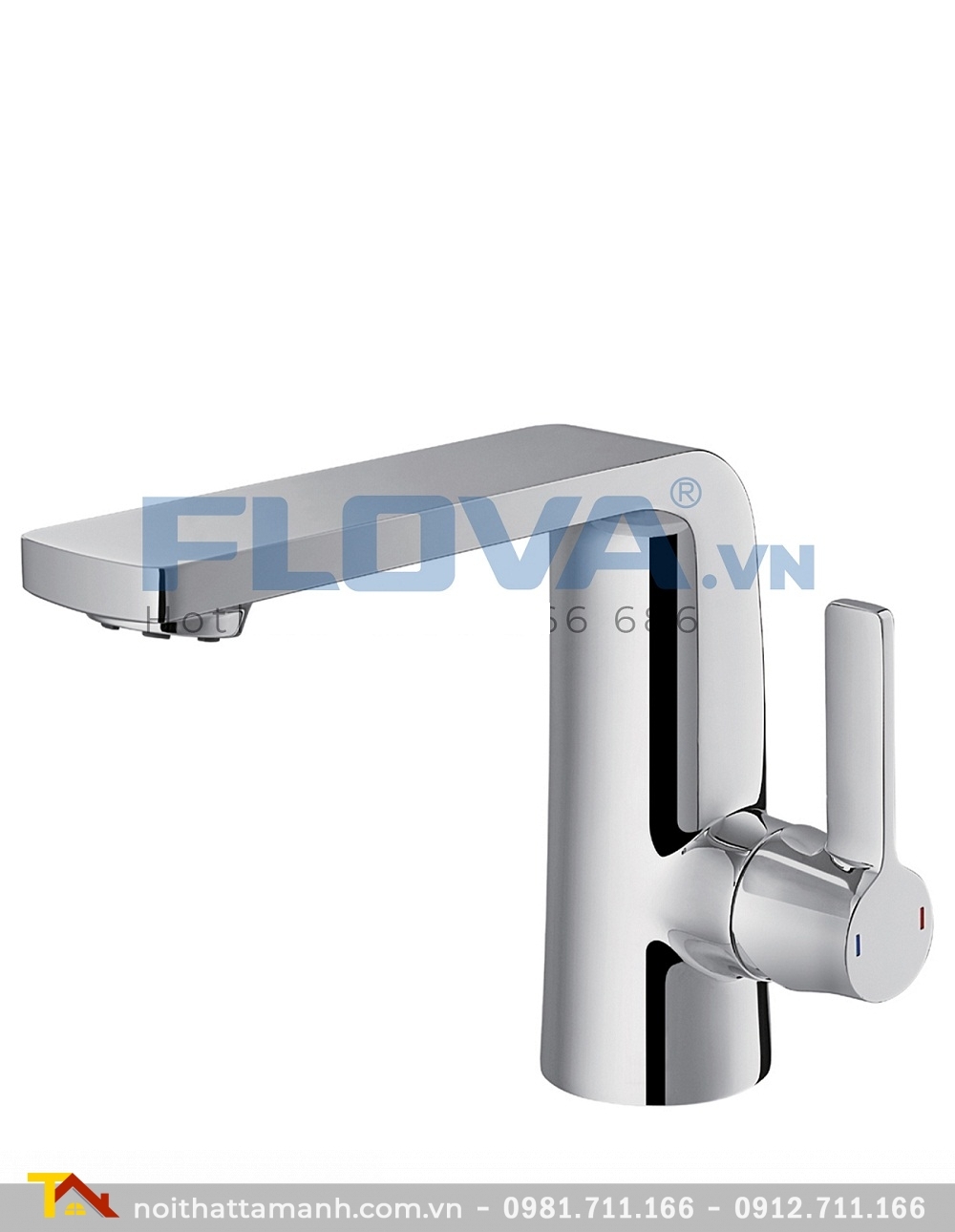 Vòi chậu nóng lạnh lavabo Flova FH-8226-D111