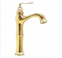 Vòi lavabo mạ vàng Everest MV29