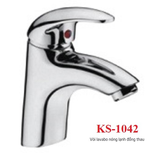 Vòi lavabo nóng lạnh KS-1042