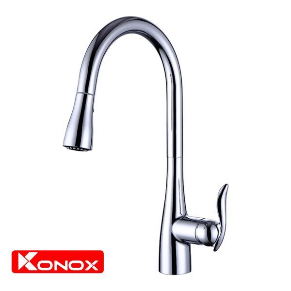 Vòi rửa bát dây rút Konox KN1902