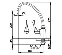 Vòi rửa bát lavabo COTTO CT130C10