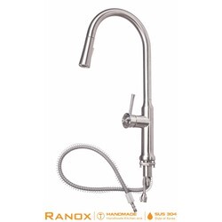 Vòi rửa bát nóng lạnh rút dây Ranox RN2228
