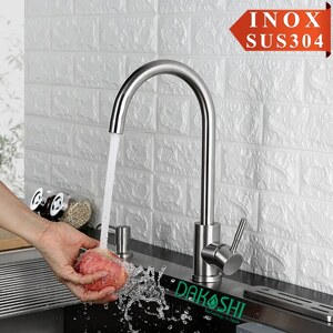 Vòi rửa chén inox Dakoshi D601