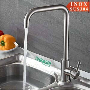 Vòi rửa chén inox Dakoshi D602
