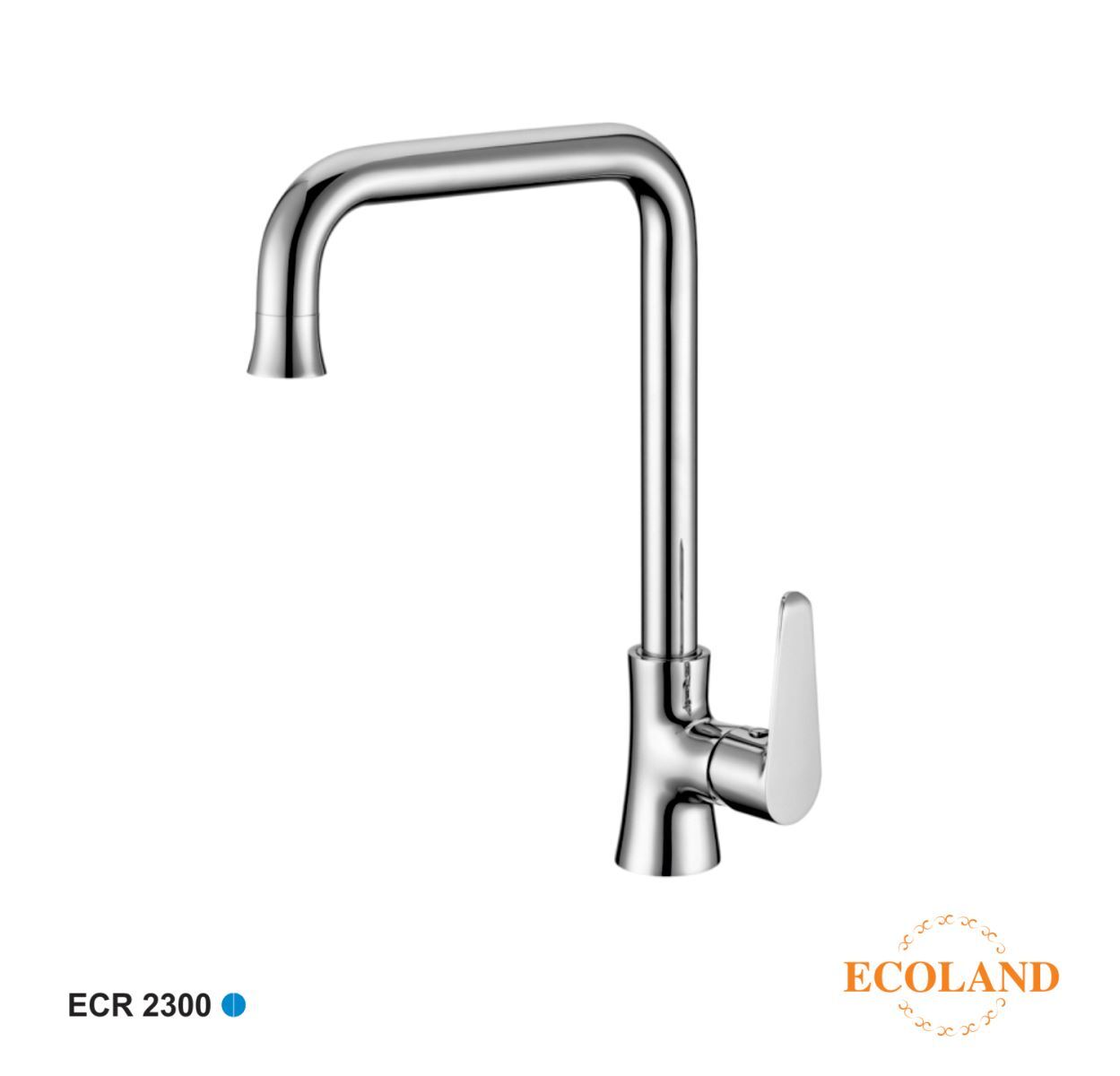 Vòi rửa chén nóng lạnh Ecoland inox ECR2300