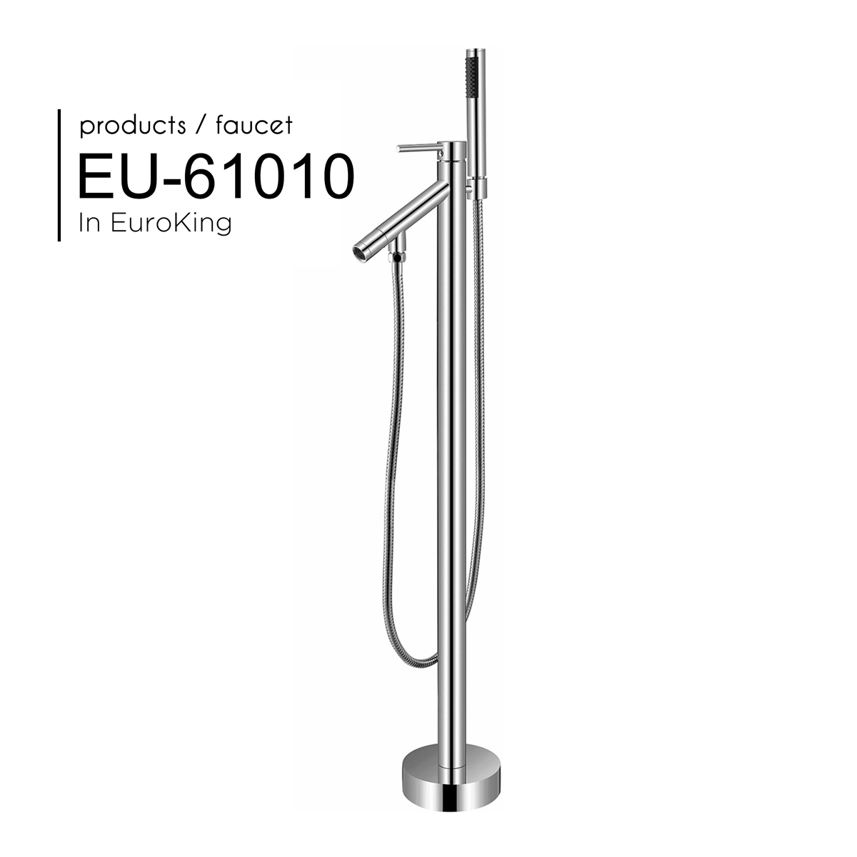 Vòi sen tắm gắn bồn Euroking EU-61010