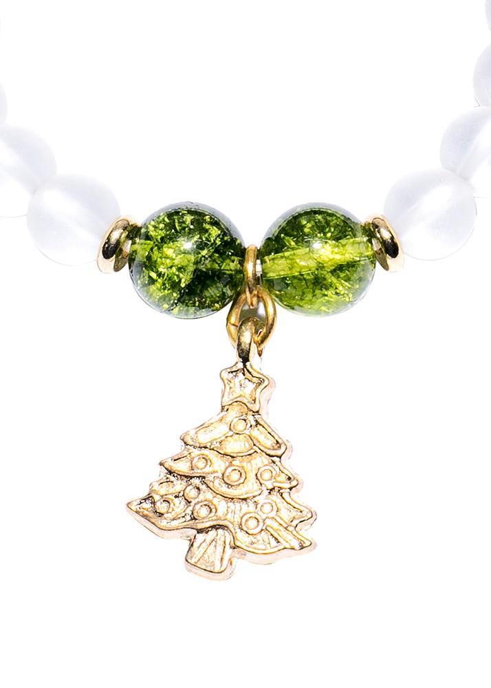 Vòng tay Tỏi's Jewelry đá phối Charm Noel VD17035