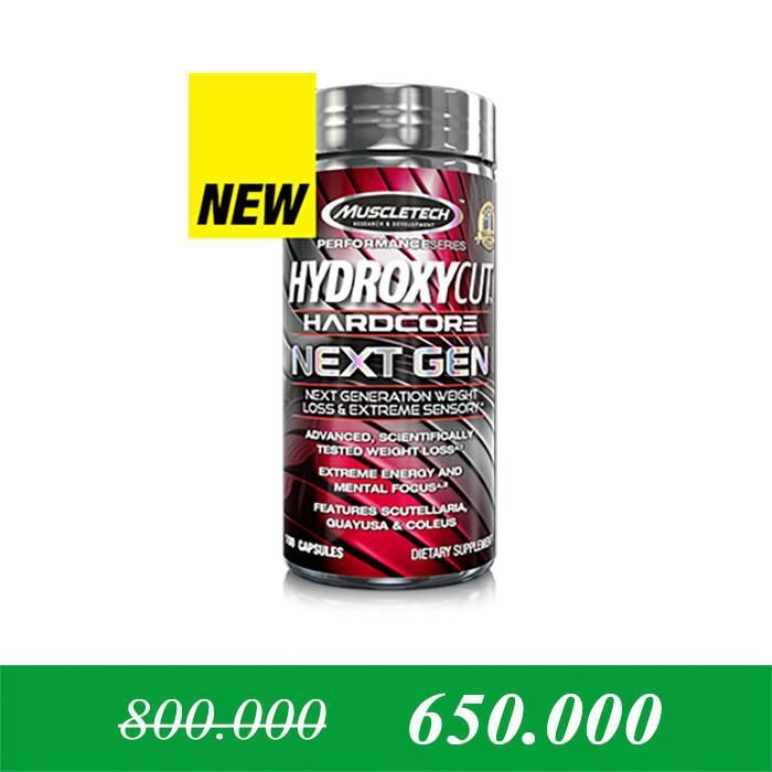 Viên uống giảm cân đốt mỡ Hydroxycut Next Gen 100 viên 